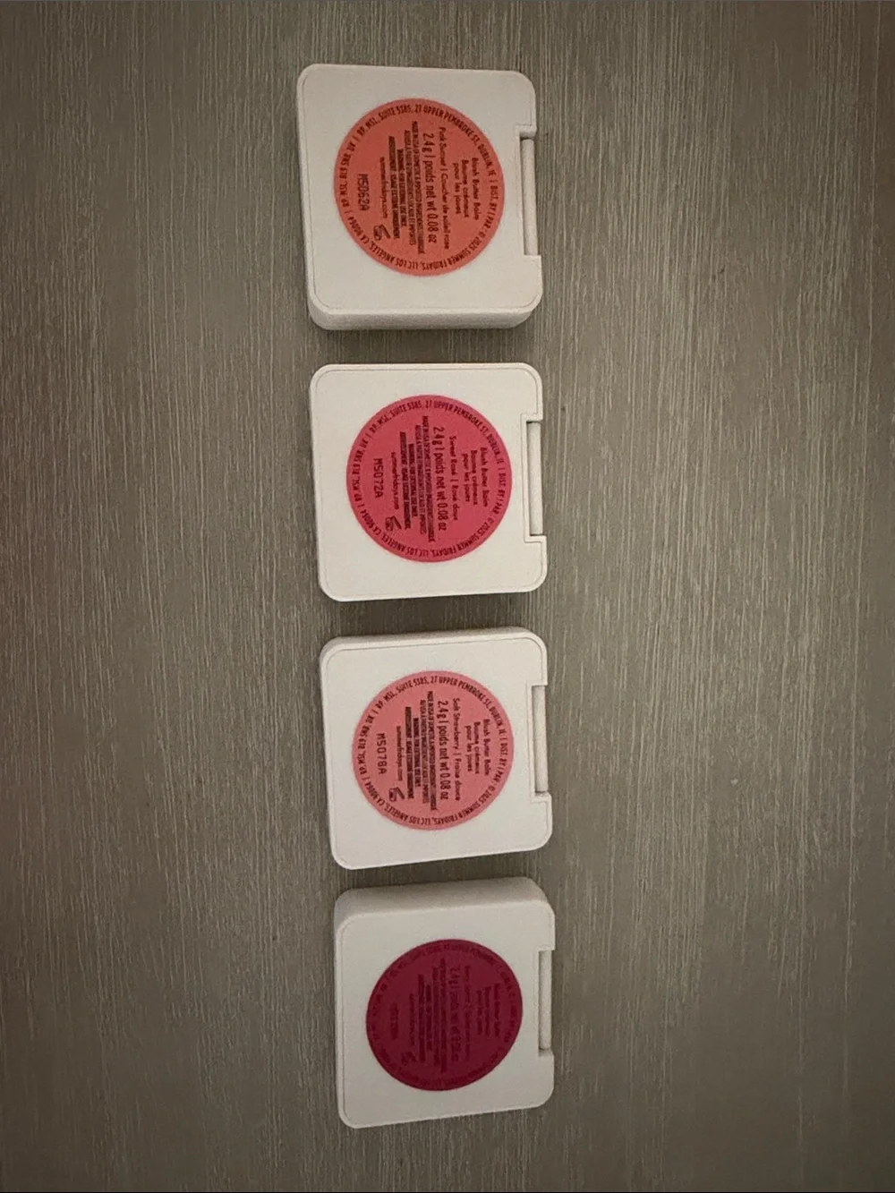 Set of Summer Fridays Blush Balms